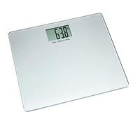 TFA Dostmann Pèse-personne numérique XXL BIG STEP, 50.1010.54, en verre, jusqu'à 200kg, design extra-plat, large marche, argenté