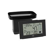 TFA Dostmann Pluviomètre numérique sans Fil Splash, 47.3006.01, pour Le Jardin, pluviomètre, sans Fil, avec Auto-vidangeable, Noir