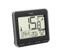 TFA Dostmann PRIO Thermomètre radio numérique noir, blanc (30.3069.01)