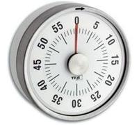 TFA-Dostmann 38.1028.10 réveille-matin Noir, Gris