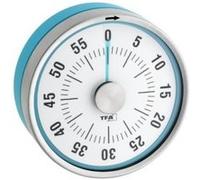 TFA-Dostmann 38.1028.10 réveille-matin Noir, Gris
