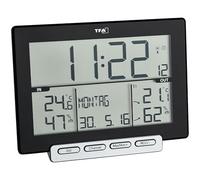 TFA Dostmann Radio Thermomètre Hygromètre Trinity 30.3058.01 (Noir)