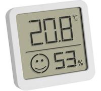 TFA Dostmann Thermo-hygromètre Solo 30.5053.02 numérique mini blanc intérieur