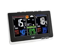 Station météo radiopilotée numérique TFA Dostmann 35.1129.01 noir (mat)