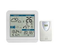 TFA-Dostmann Sky Blanc LCD Batterie
