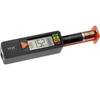 TFA Dostmann Testeur de piles Batterietester BatteryCheck plage de mesure (testeur de pile) 1,2 V, 1,5 V, 3 V, 9 V batterie, pile