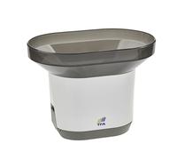 TFA Dostmann TFA-ID pluviomètre electronique, émetteur supplémentaire ID-A1, 30.3903.02, pour Stations TFA.me, Surveillance Pluie/précipitations, Compatible avec Le Portail TFA.me, 868 MHz, Blanc