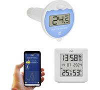 TFA Dostmann TFA.me Starter Set mit WLAN Gateway und Poolsender Thermomètre de piscine blanc 35.8110.02