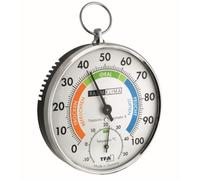 TFA Dostmann TFA Thermo-Hygrometer Ø10cm