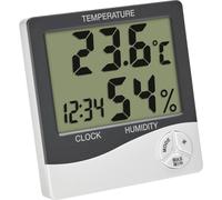 TFA Dostmann 30.5058.02 Mini thermomètre-hygromètre numérique d'intérieur - Thermomètre d'ambiance - Mesure de l'humidité et de la température - Pour contrôle du climat intérieur - Maximum min -