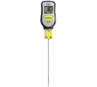 TFA Dostmann Thermomètre à sonde à piquer Plage de mesure de température -20 à 300 °C sonde K instantané, avec sonde rigide