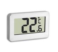 TFA Dostmann Thermomètre numérique 30.2028.02 polyvalent, affichage bien lisible, blanc