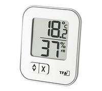 TFA Dostmann Thermomètre hygromètre numérique Moxx 30.5026 (blanc)