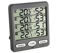 Thermo-hygromètre sans fil TFA Klima-Monitor + 3 capteurs
