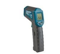 TFA Dostmann Thermomètre infrarouge, RAY, 31.1136.20, pour poêle à bois, laser, mesure sans contact des surfaces, conforme HACCP, pour l'artisanat, le barbecue et la maison, turquoise