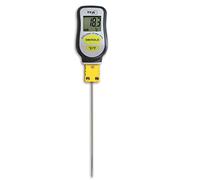 TFA Dostmann Thermomètre numérique à sonde 31.1063.01 - Idéal pour les liquides et les applications de laboratoire - Pointe extra fine - Haute précision - Blanc