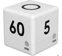 TFA Dostmann – Minuteur cube numérique 38.2032.02 – Chronomètre 5/15/30/60 min – Blanc