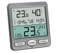 Thermomètre de piscine TFA Dostmann 30.3056.10 anthracite