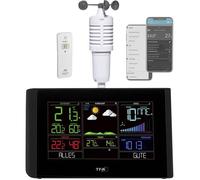 TFA Dostmann Station météo WLAN Breeze 35.8001.01, anémomètre, baromètre, appli View gratuite, noir