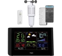 TFA Dostmann Station météo WLAN Breeze 35.8001.01, anémomètre, baromètre, appli View gratuite, noir