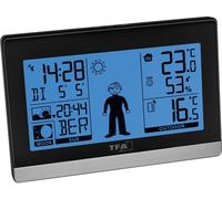 TFA Station météo Weather Boy H97xl145xP39mm noir/argenté plastique pour inté...