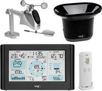 Station météo radiopilotée TFA Dostmann Funk-Wetterstation mit Wind- und Regenmesser WEATHER PRO