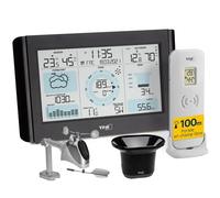 TFA Dostmann WEATHER PRO 35.1161.01 Station météo radiopilotée Prévisions météorologiques 12 à 24 heures Nombre de capteurs max. 3 G