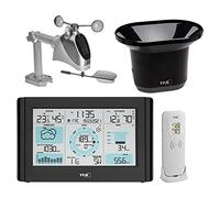 Station météo radiopilotée TFA Dostmann Funk-Wetterstation mit Wind- und Regenmesser WEATHER PRO