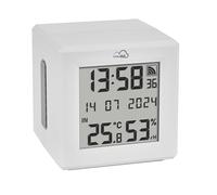 TFA Dostmann WiFi Gateway TFA.me ID-01, 35.8103, pour Surveillance de Capteurs TFA-ID, avec Portail en Ligne TFA.me, Thermomètre Intérieur pour Affichage Température et Humidité, Blanc