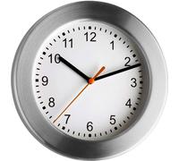 TFA - Horloge murale analogique avec cadre aluminium 98.1047 - argenté