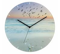 TFA - Horloge murale analogique en verre SUNSET 60.3042.90 - multicolore