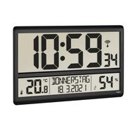 Tfa Horloge numérique XL radio-pilotée avec contrôle du climat 60.4520.01