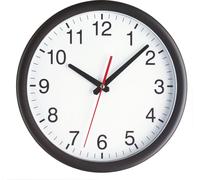 TFA - Horloge - Quartz - convient pour montage mural - 30 cm - noir