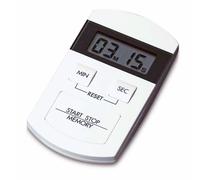 TFA - Minuteur et chronomètre digital 38.2005 - blanc/gris gris/argent noir/argent