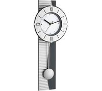TFA - Pendule analogique 60.3001 - argenté/blanc
