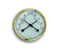 TFA - Thermo-hygromÃ¨tre analogique KLIMATHERM 45.2006 - or/blanc
