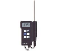 TFA Thermomètre à piquer 31.1020 Thermomètre numérique professionnel Plage de mesure de la température -40 à 200 °C Type de sonde NTC (31.1020)
