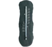 Thermomètre Thermomètre d'extérieur analogique en ardoise 12.5012 argent