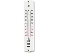 TFA Thermomètre intérieur/extérieur analogique - métal