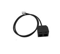 TFAOYS Adaptateur RJ9 pour entraînement téléphonique avec cordon d'extension RJ9 pour écouter et parler simultanément sur les téléphones