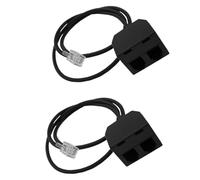 TFAOYS Adaptateur RJ9 pour entraînement téléphonique avec cordon d'extension RJ9 pour écouter et parler simultanément sur les téléphones