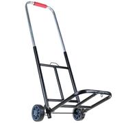 TFAOYS Chariot utilitaire pliable, chariot de jardin, peu encombrant, pliable, fournitures avec écurie pour les tâches quotidiennes Wagons adaptés aux personnes âgées