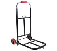 TFAOYS Chariot utilitaire pliable, chariot de jardin, peu encombrant, pliable, fournitures avec écurie pour les tâches quotidiennes Wagons adaptés aux personnes âgées