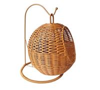 TFAOYS Hamac en rotin synthétique tissé pour se reposer à l'intérieur ou à l'extérieur