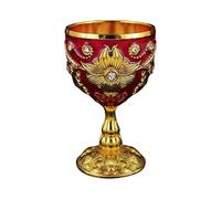 TFAOYS Handcraft Verre à shot rétro Kirsite 30 ml avec gravure unique pour pubs et cadeaux rétro mélange de métal