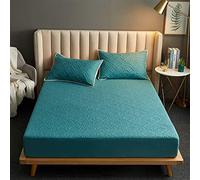 TFBHL Couvercle matelassé matelassé avec des couvercles de Matelas de Protecteur élastique étanche à étanche (Couleur: D, Taille: 200x220x25cm)