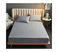 TFBHL Couvercle matelassé matelassé avec des couvercles de Matelas de Protection élastique étanche à lit imperméable (Couleur: C, Taille: 150x200x25cm)