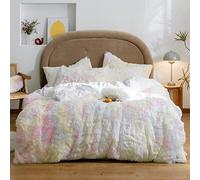 TFBHL Multicolor Couptime Cover Set Tie Dyed Couper Tived Couper, Fairy Tale World Counter Cover Couverture pour Le canapé de lit (Couleur: Colorful, Taille: Queen 4PCS)