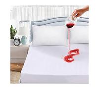 TFBHL Protecteur de Matelas imperméable Lisse pour la boîte de Matelas à Ressort Box Boug Plux Hypoallernic Matelas Couvercle de Matelas (Couleur: Blanc, Taille: 72x132cm)