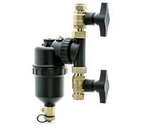 TFC Group TRADE03 Filtre à Eau magnétique pour chaudière, Noir